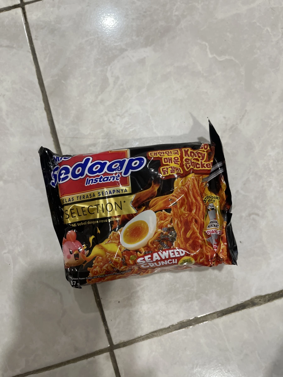 Mie Sedaap 韓國辣雞風味泡麵 (Seaweed Crunch)