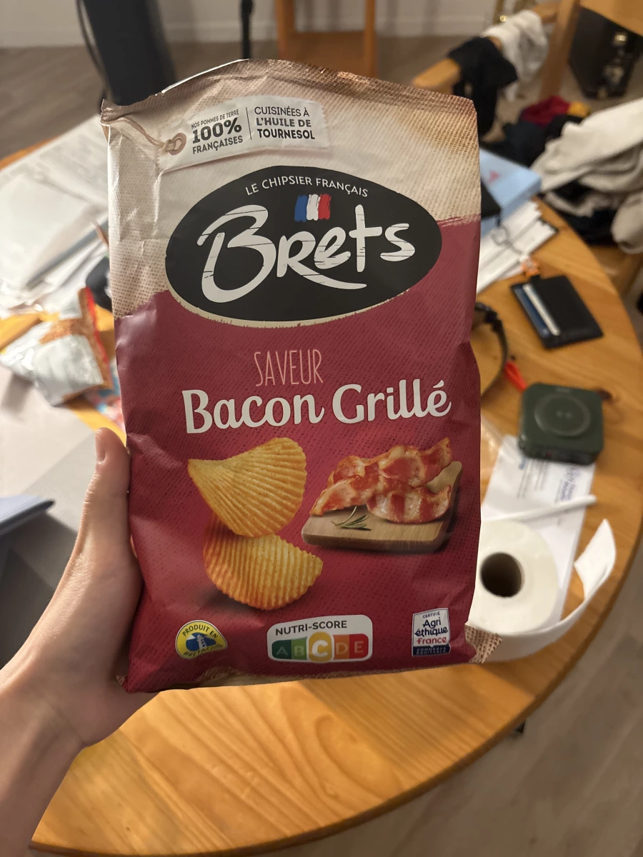 Brets 烤培根風味洋芋片