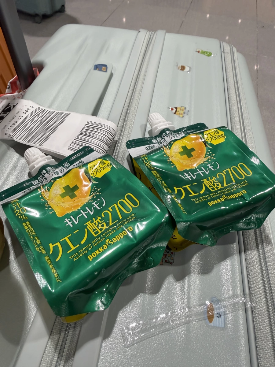 POKKA SAPPORO 檸檬酸2700機能性果凍飲