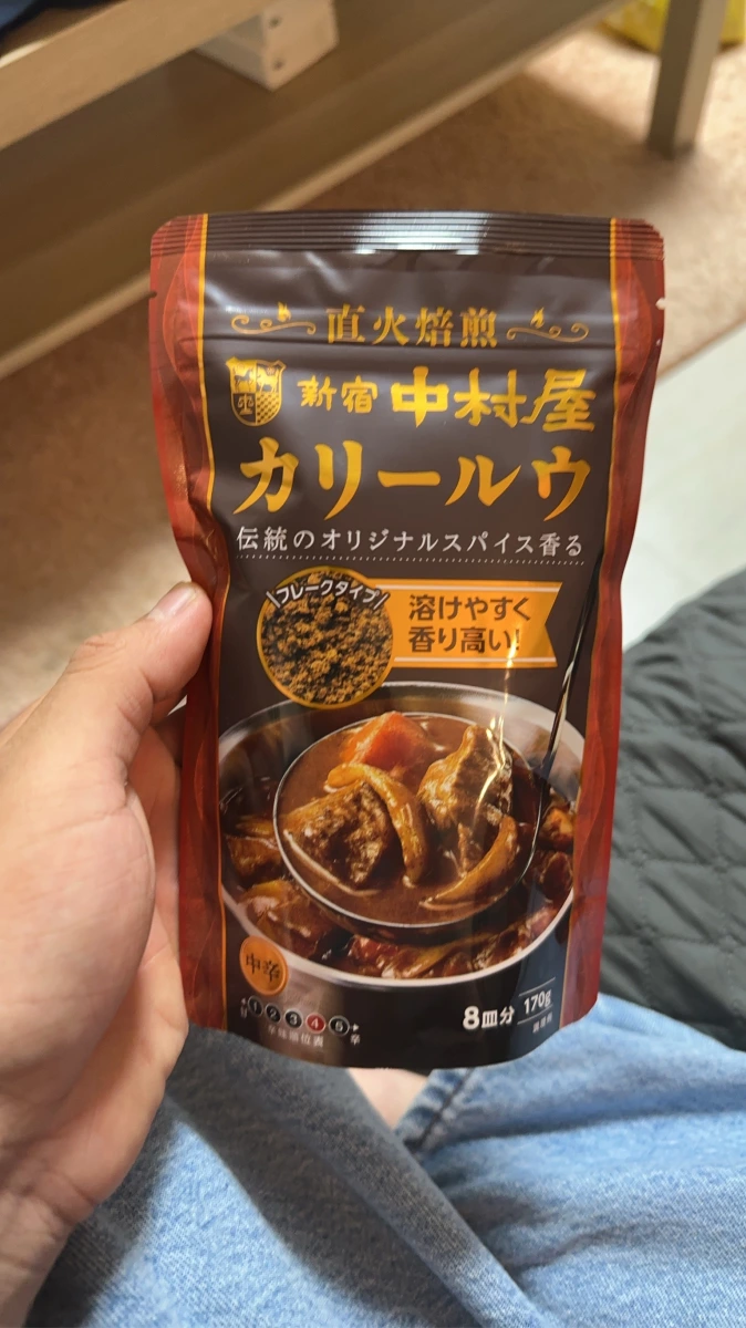 新宿中村屋直火焙煎咖哩粉 (中辛)