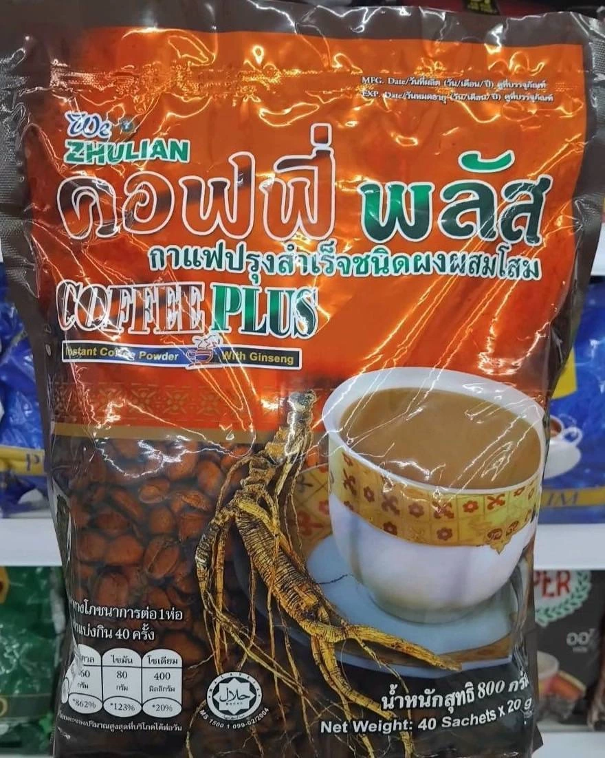 ZHULIAN Coffee Plus 人參即溶咖啡