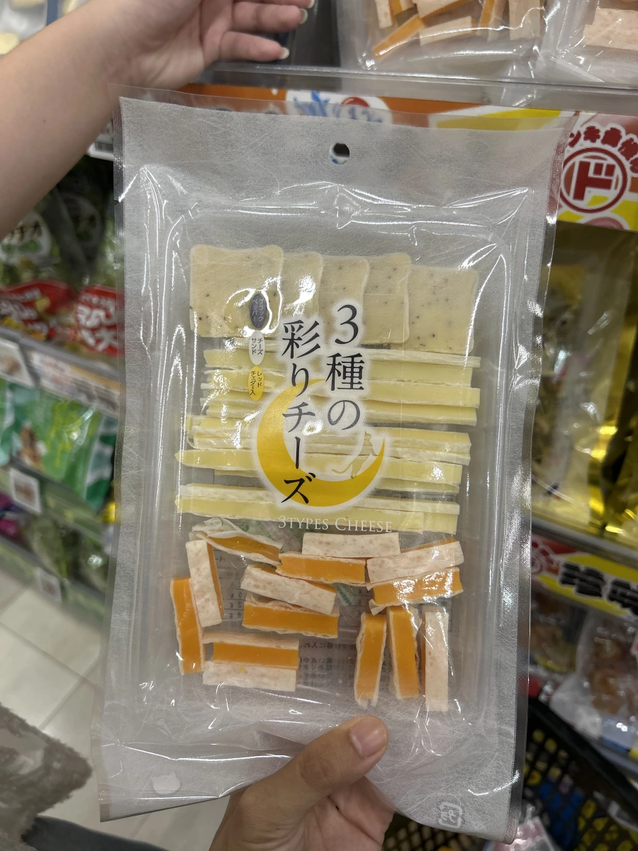 扇屋食品 3種彩虹起司條