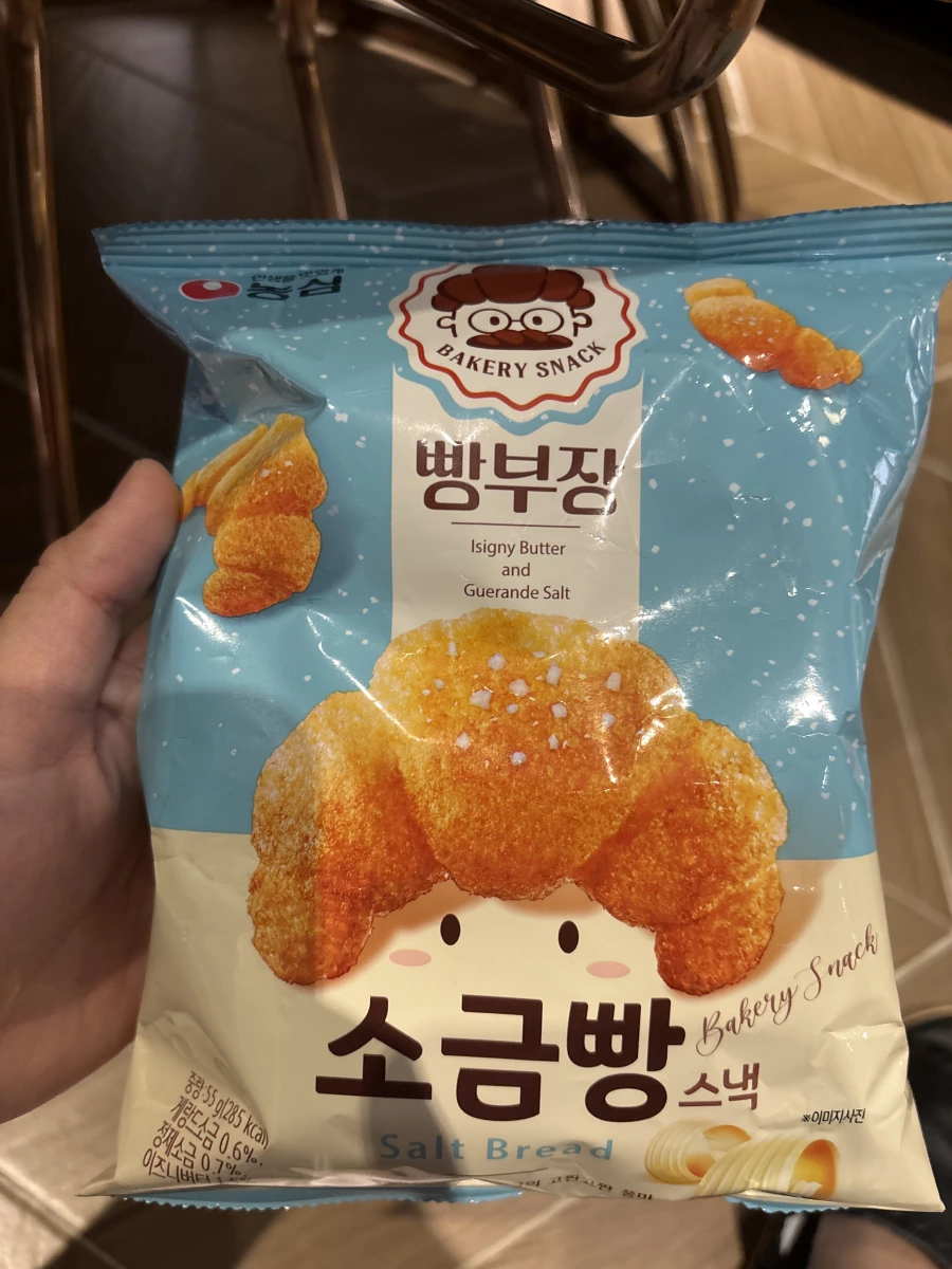 韓國農心麵包部長鹽麵包餅乾