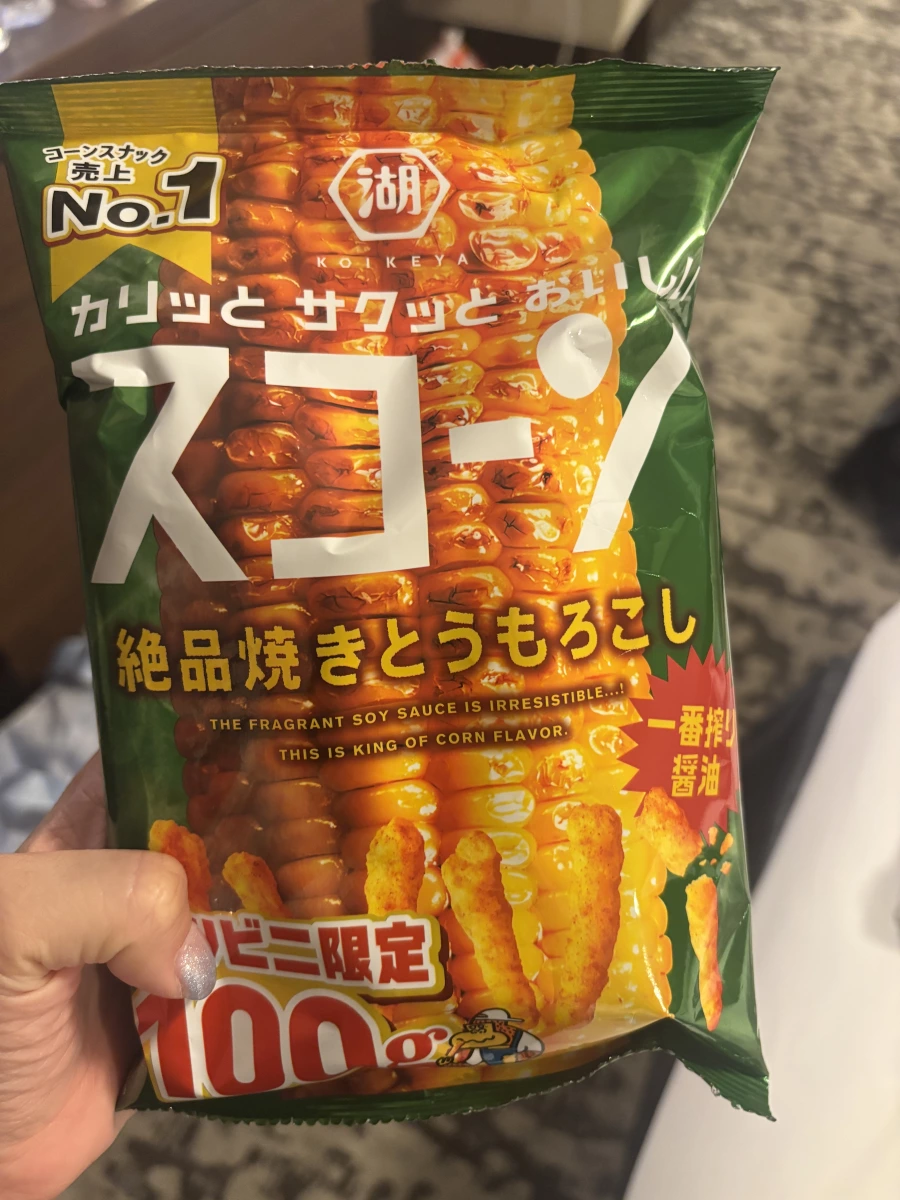 湖池屋 SCONE 絕品烤玉米口味