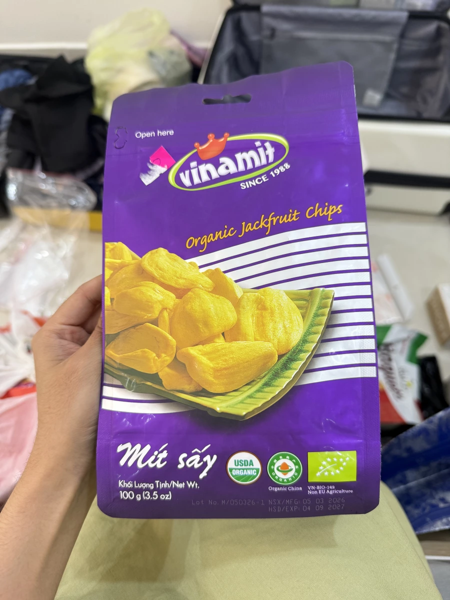 Vinamit 有機波羅蜜脆片