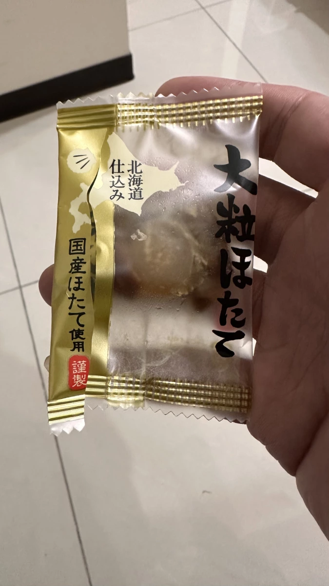 日本大粒干貝零食