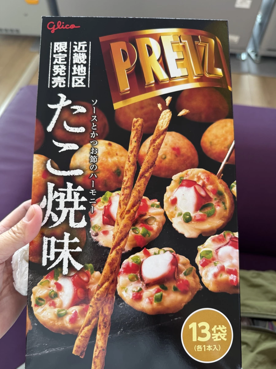 Glico PRETZ 章魚燒口味餅乾 (近畿限定)
