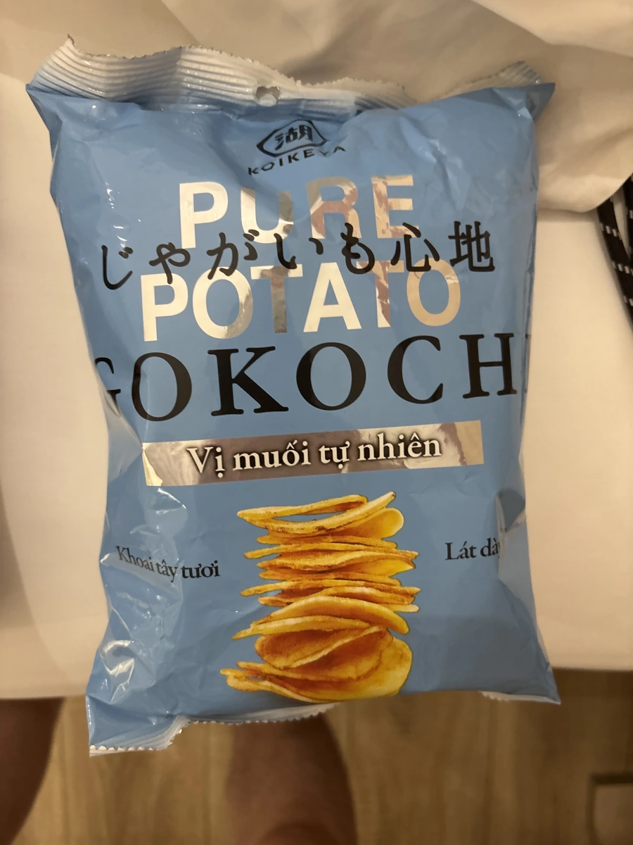 湖池屋 PURE POTATO じゃがいも心地（自然鹽味）