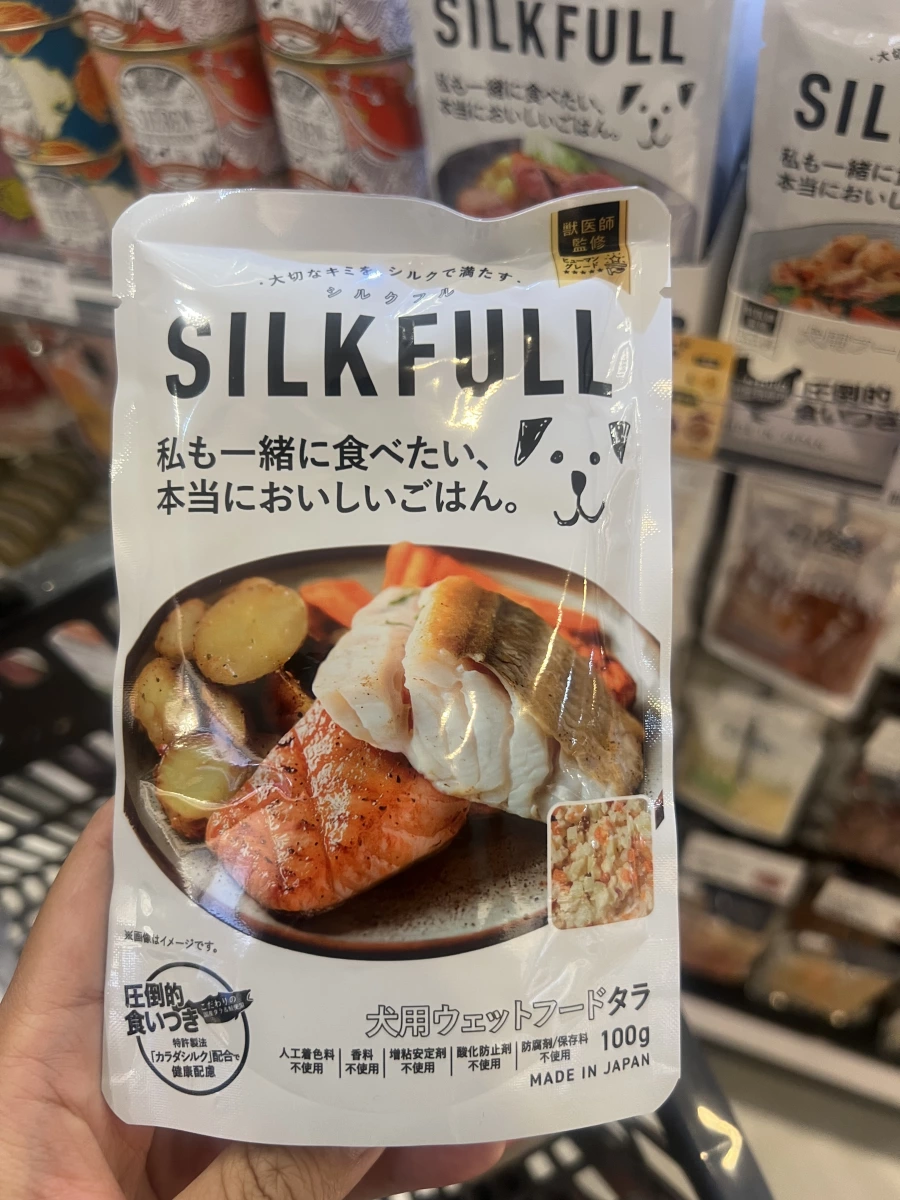 SILKFULL 犬用鱈魚濕糧 (タラ)