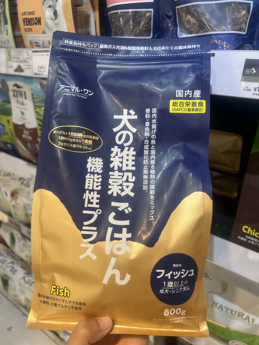 Animal One 狗的雜穀飯 功能性Plus (魚肉口味)