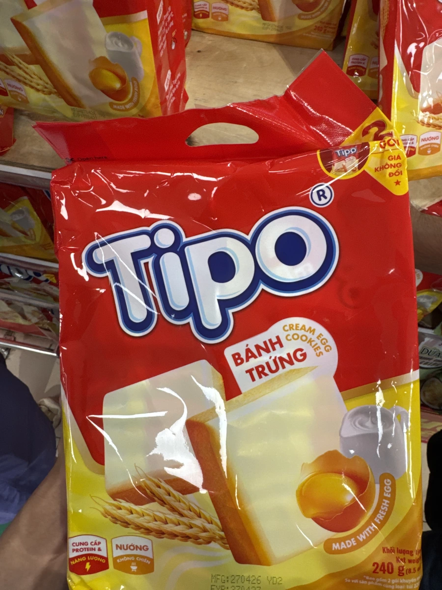 Tipo 越南蛋奶酥餅 (Bánh Trứng)