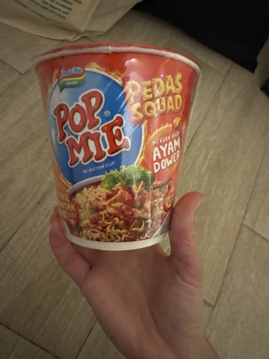 營多Pop Mie辣雞風味杯麵