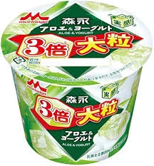 森永 3倍大粒蘆薈優格