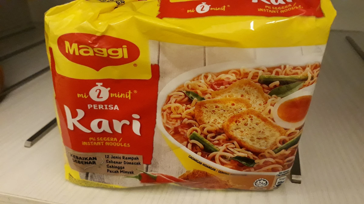 Maggi 美極咖哩風味泡麵 (5入裝)