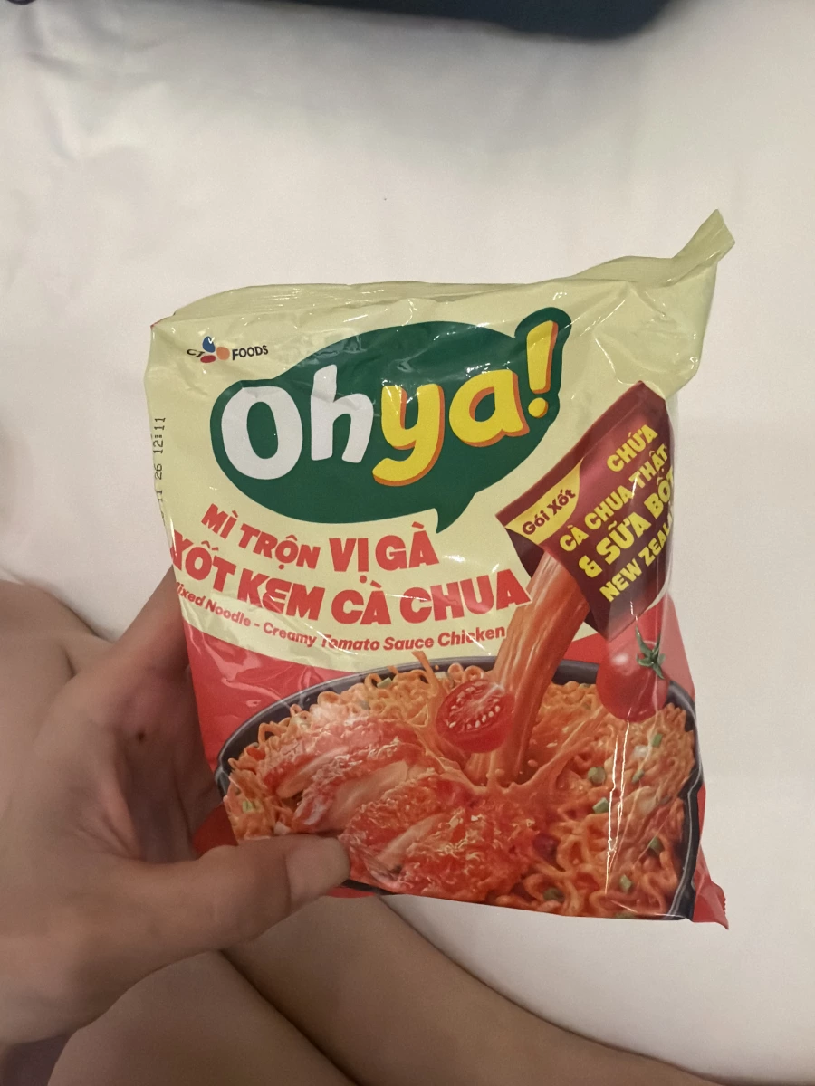 Ohya! 奶油番茄雞肉風味拌麵