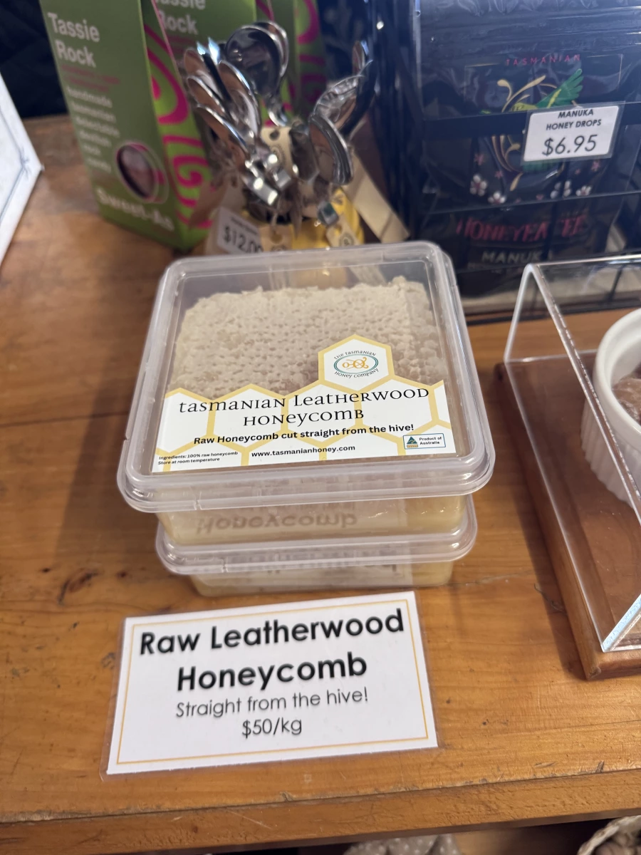 塔斯馬尼亞革木蜂巢蜜 (Tasmanian Leatherwood Honeycomb)