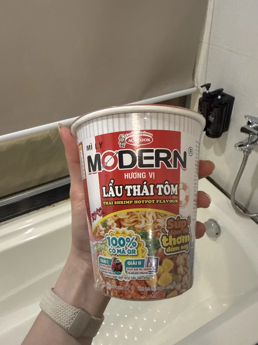 Acecook Modern 泰式酸辣蝦風味杯麵