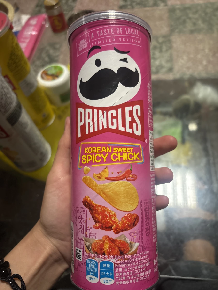 品客韓風歐巴炸雞風味洋芋片