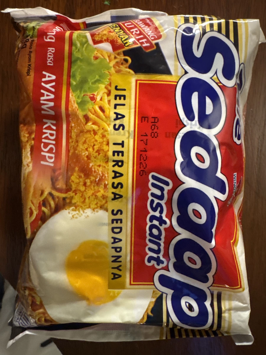 Mie Sedaap 脆皮雞肉風味泡麵 (Ayam Krispi)