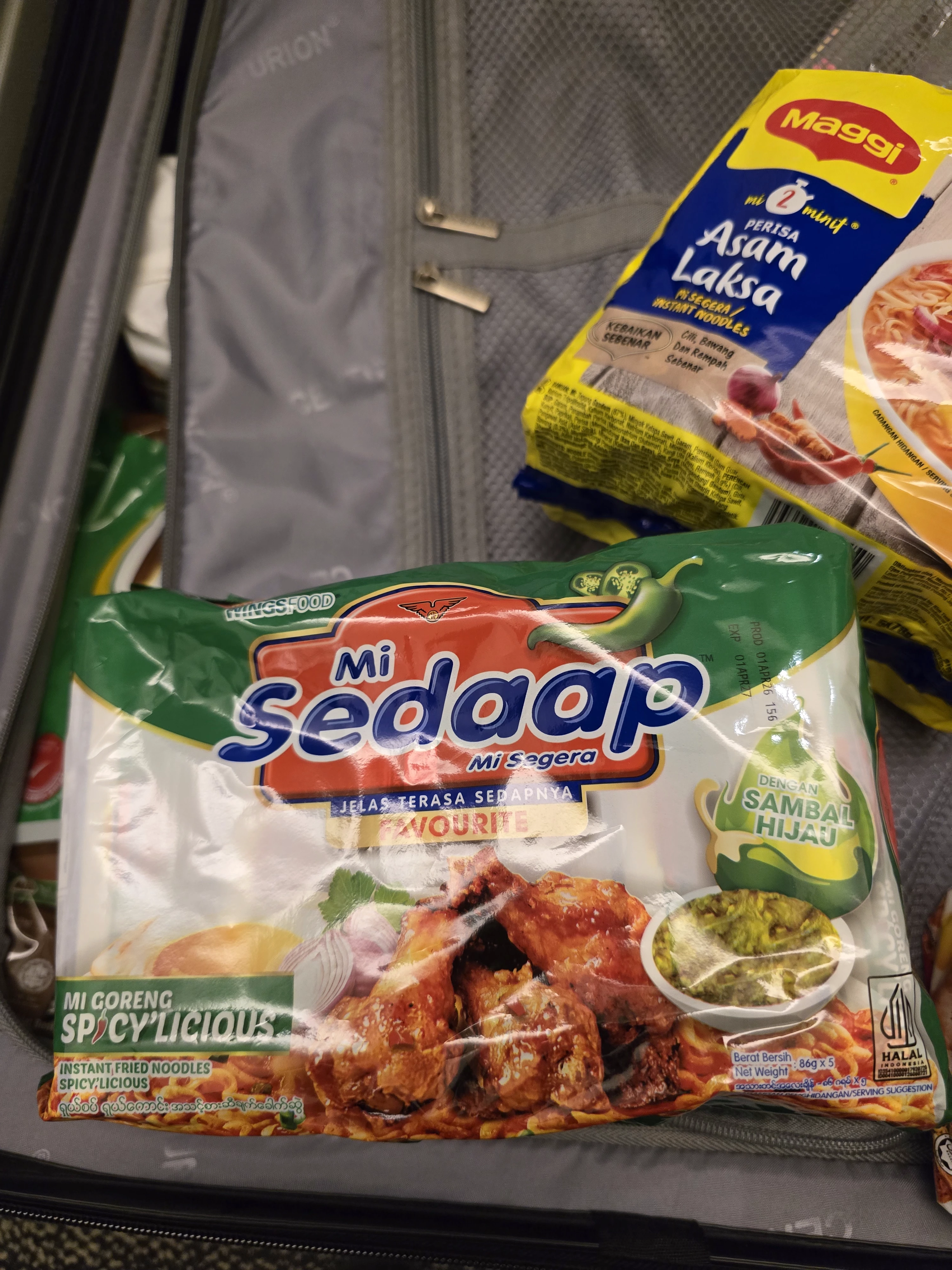 Mi Sedaap Mi Goreng Spicy'licious (青辣椒風味乾拌麵)
