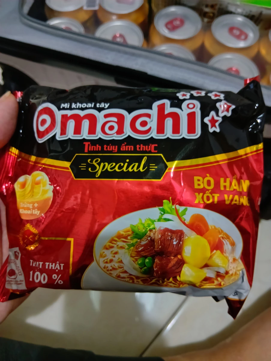 Omachi Special 紅酒燉牛肉風味泡麵