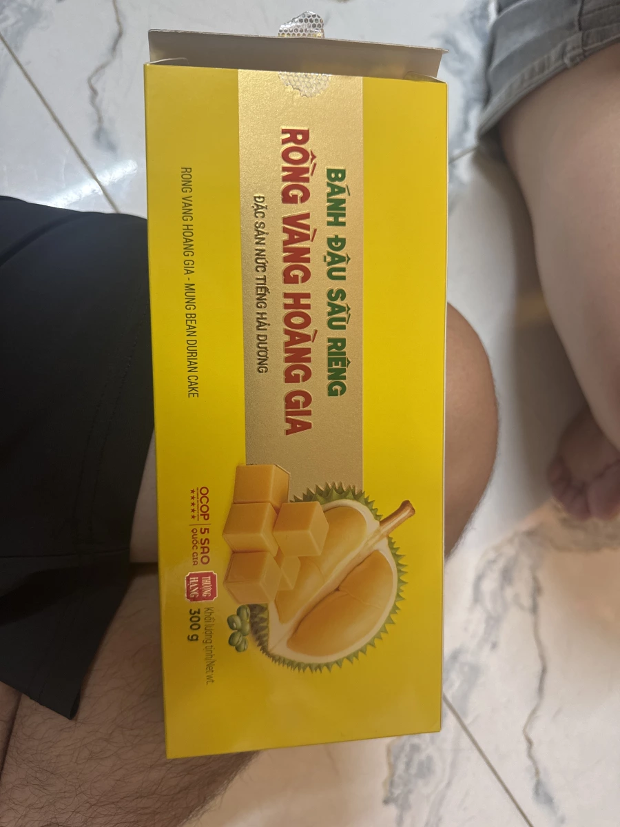越南 Rồng Vàng Hoàng Gia 榴槤綠豆糕