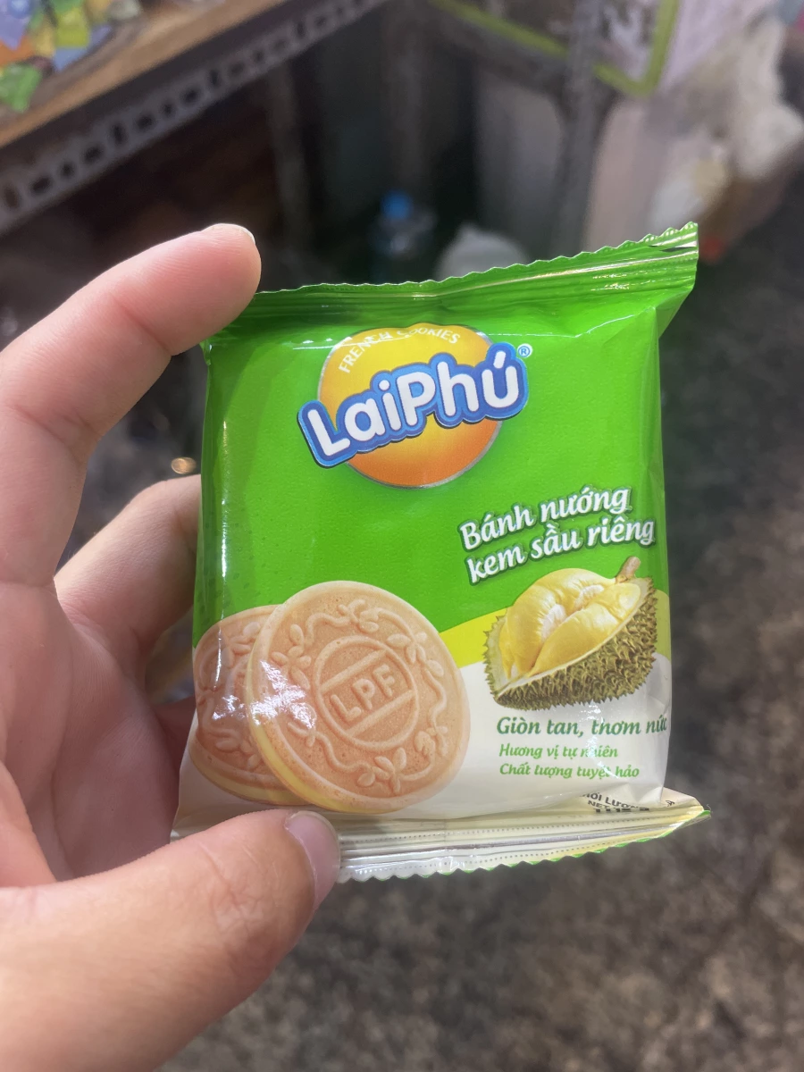 LaiPhú 榴槤奶油夾心餅乾