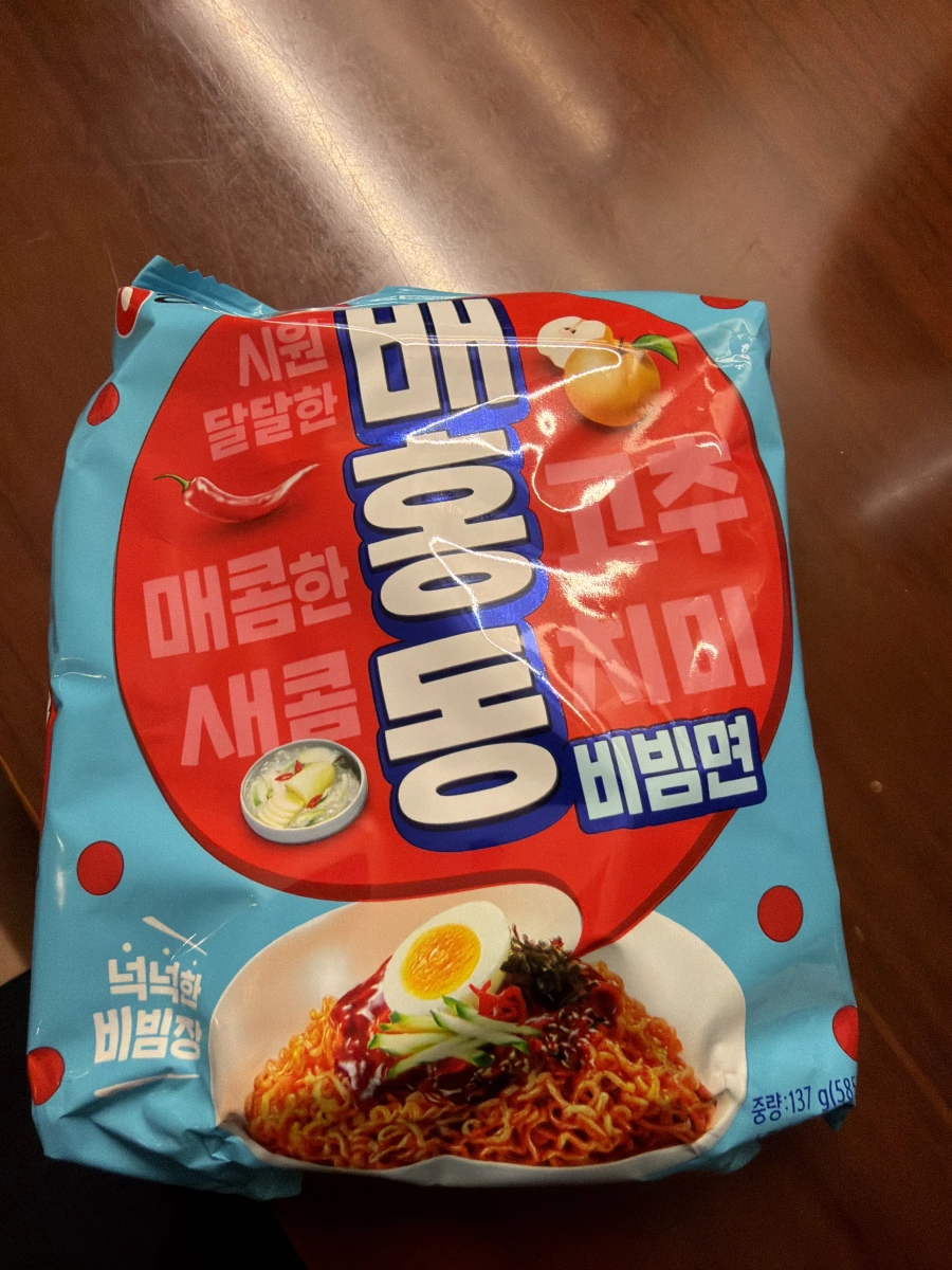 農心裴烘童拌麵