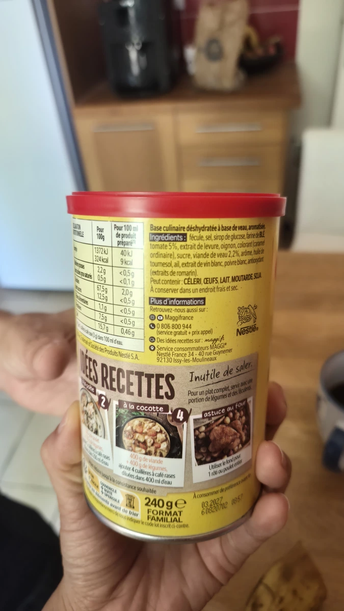 Maggi 法式脫水小牛肉高湯粉