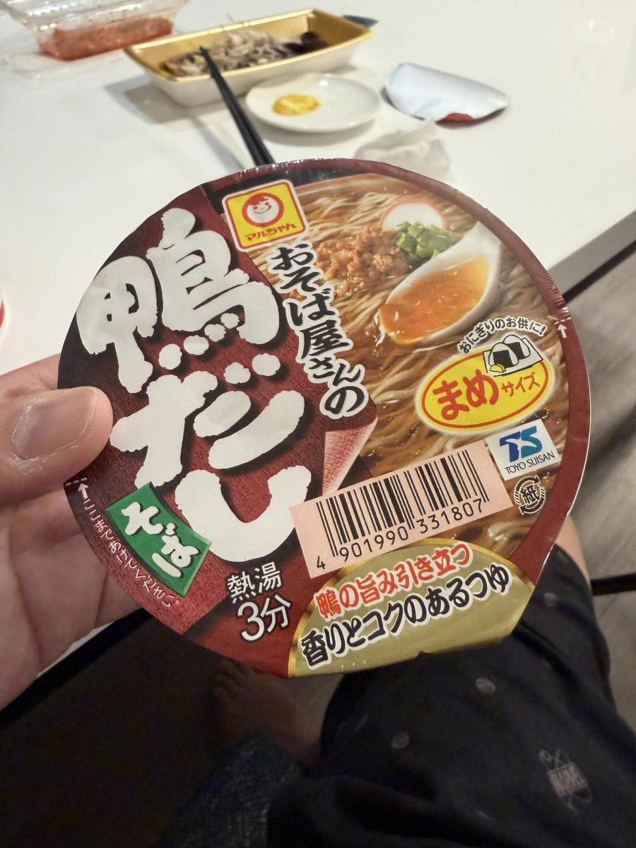 Maruchan 鴨肉湯頭蕎麥麵 (小杯裝)