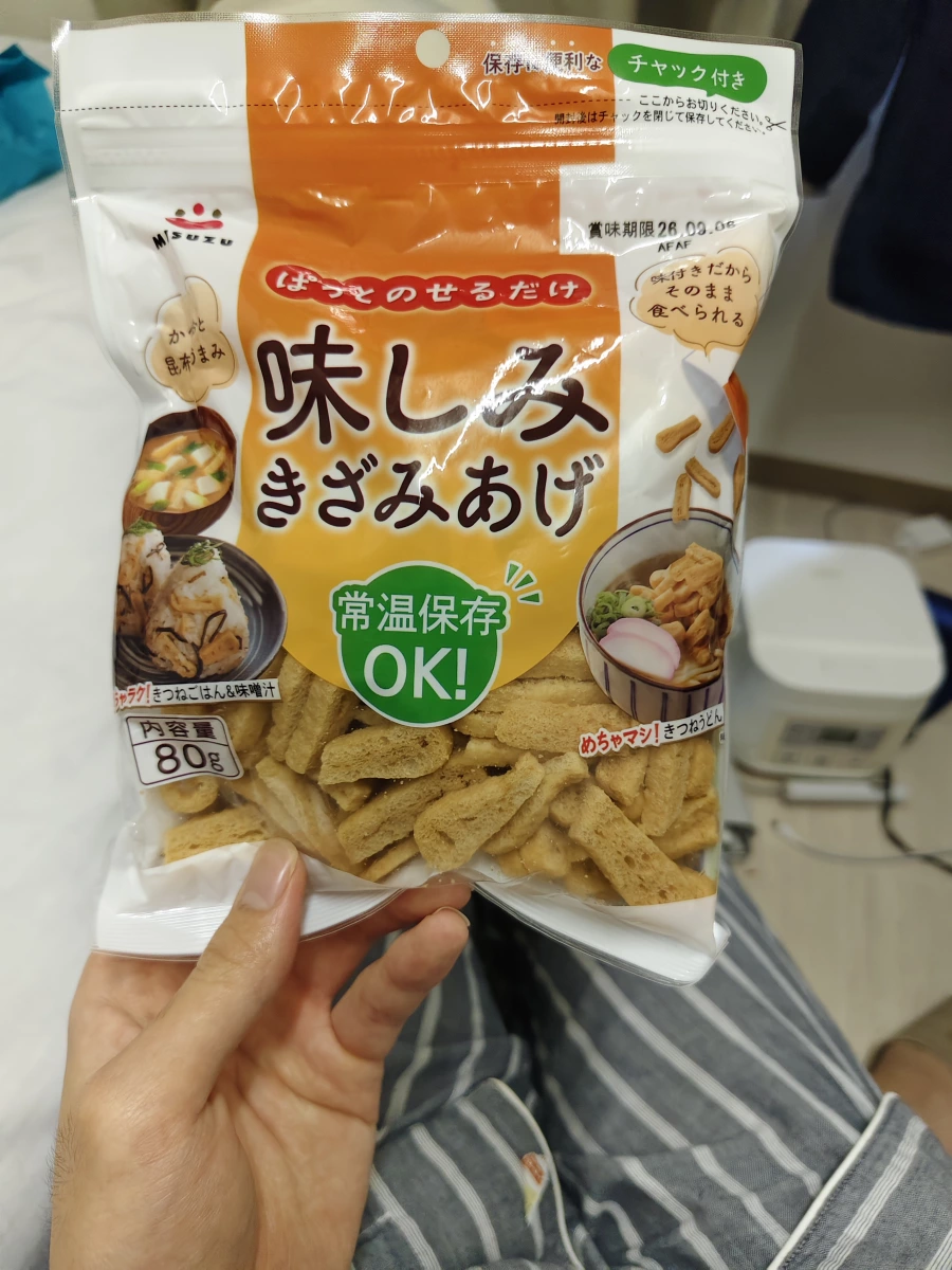 Misuzu 味しみきざみあげ (調味切絲油炸豆腐皮)