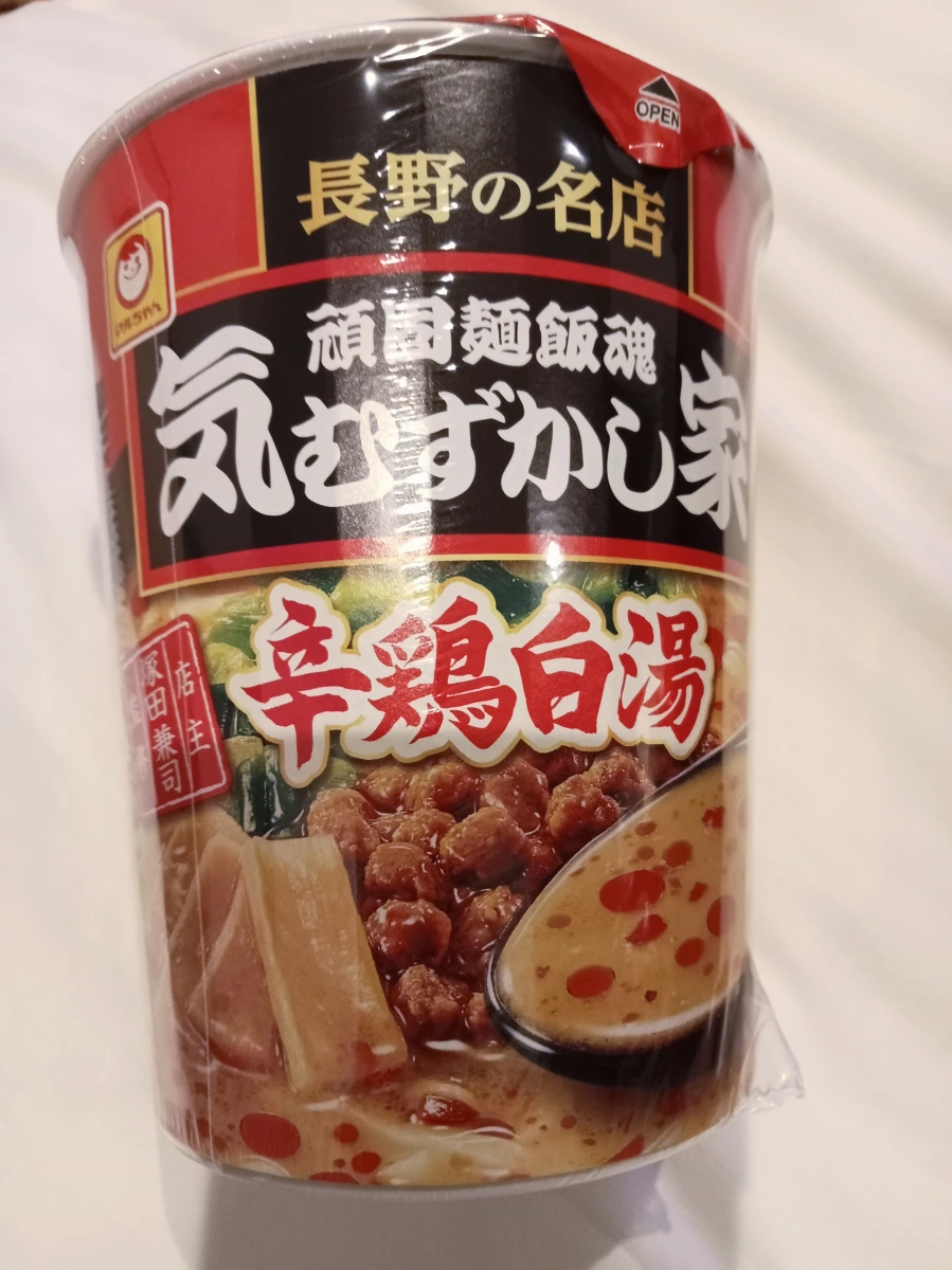 東洋水產 気むずかし家 辛雞白湯泡麵