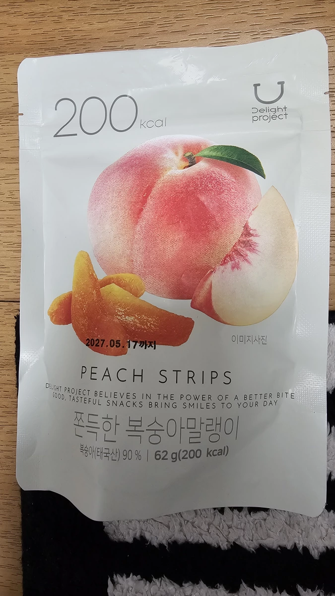 Delight Project 水蜜桃果乾 (PEACH STRIPS)