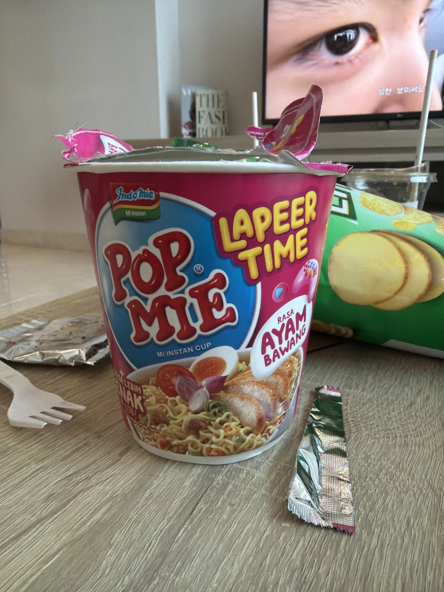 營多Pop Mie即食杯麵雞肉洋蔥風味