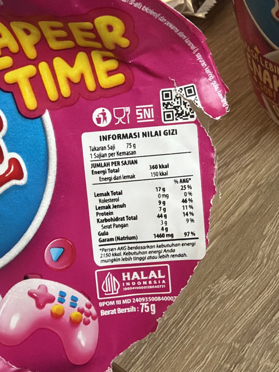 營多Pop Mie即食杯麵雞肉洋蔥風味