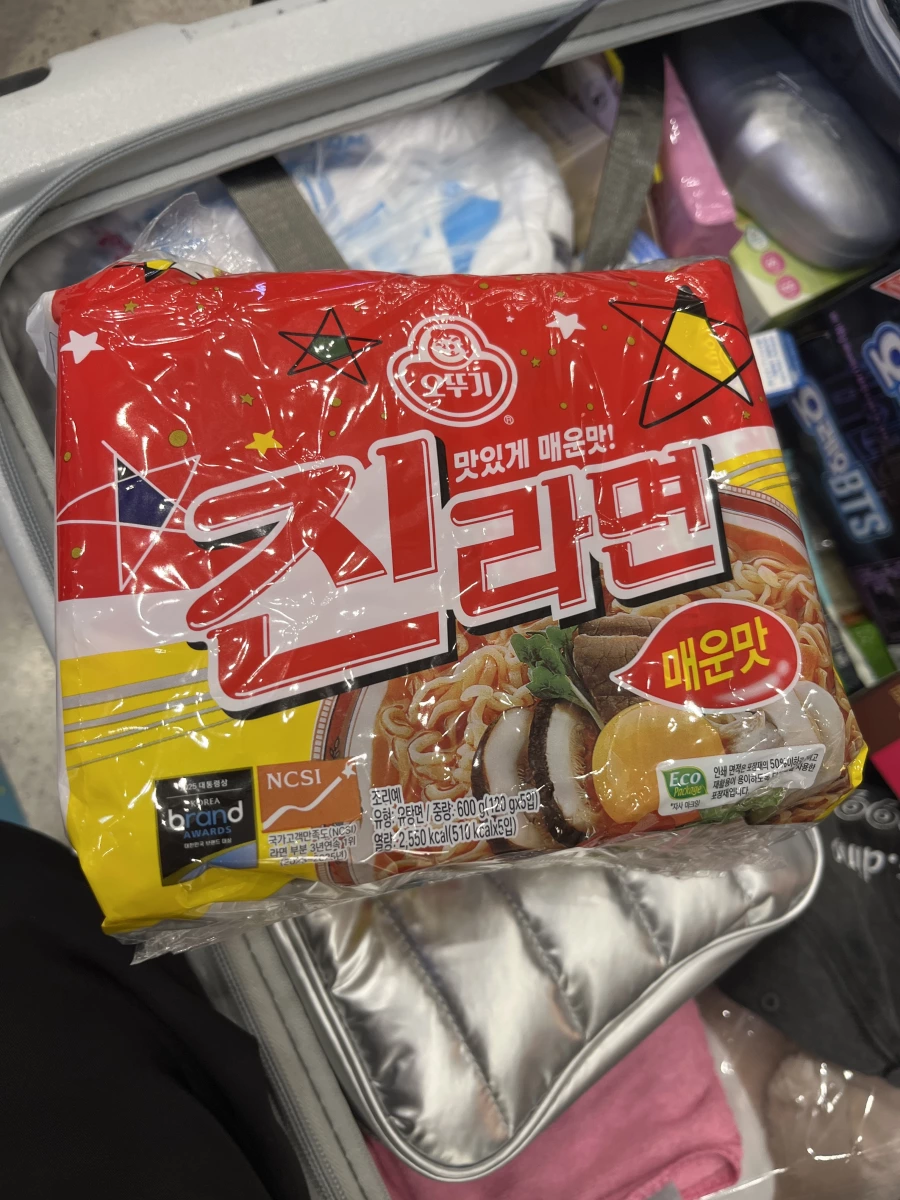 不倒翁 (Ottogi) 真拉麵 辣味