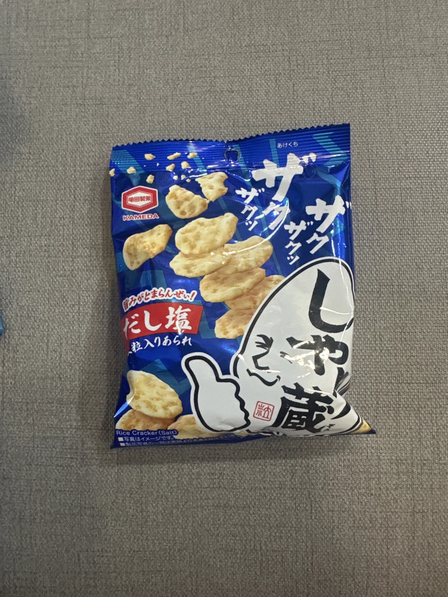 龜田製菓 しゃり蔵 (高湯鹽味米菓)
