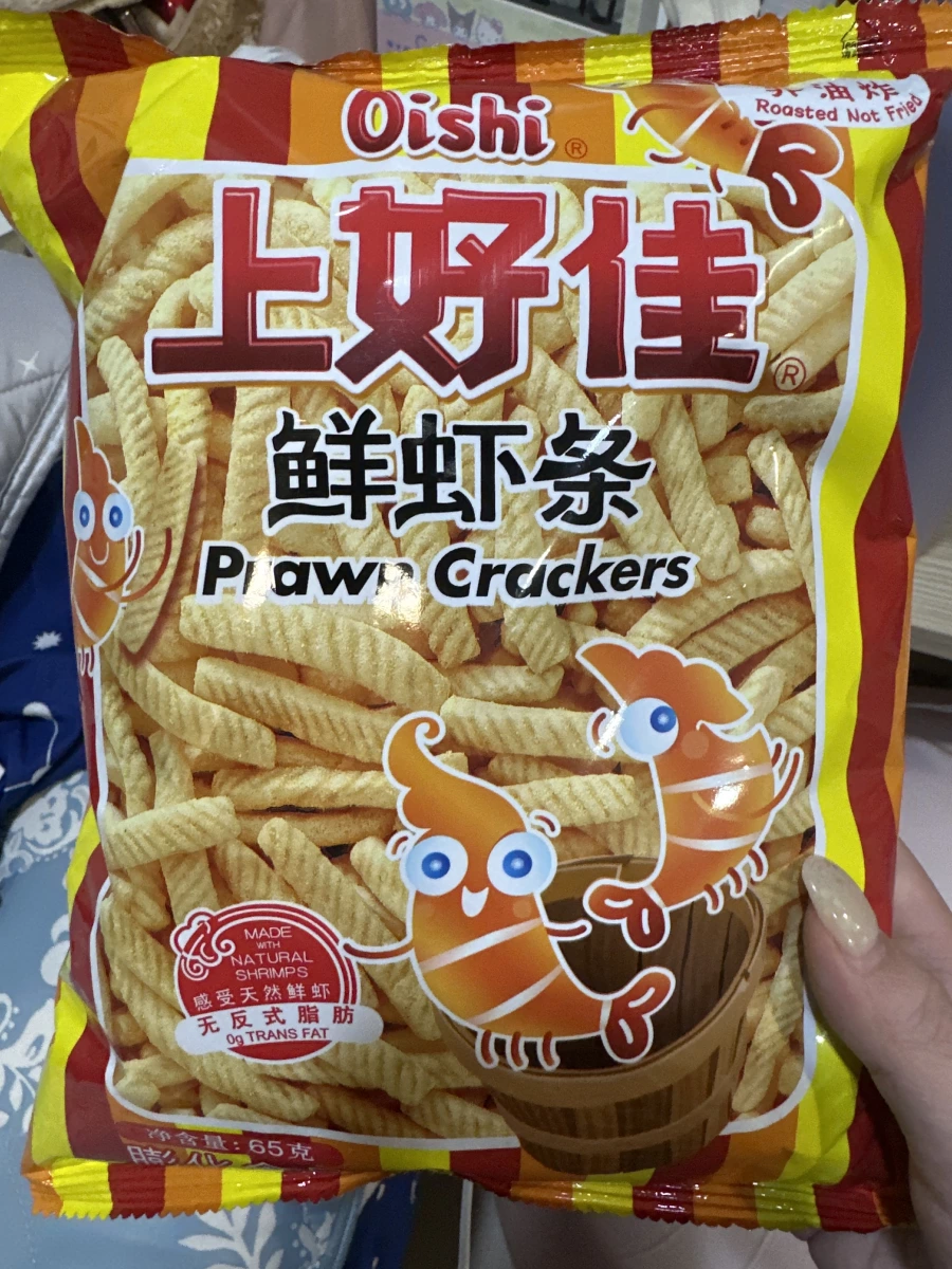 上好佳鮮蝦條 (Oishi Prawn Crackers)