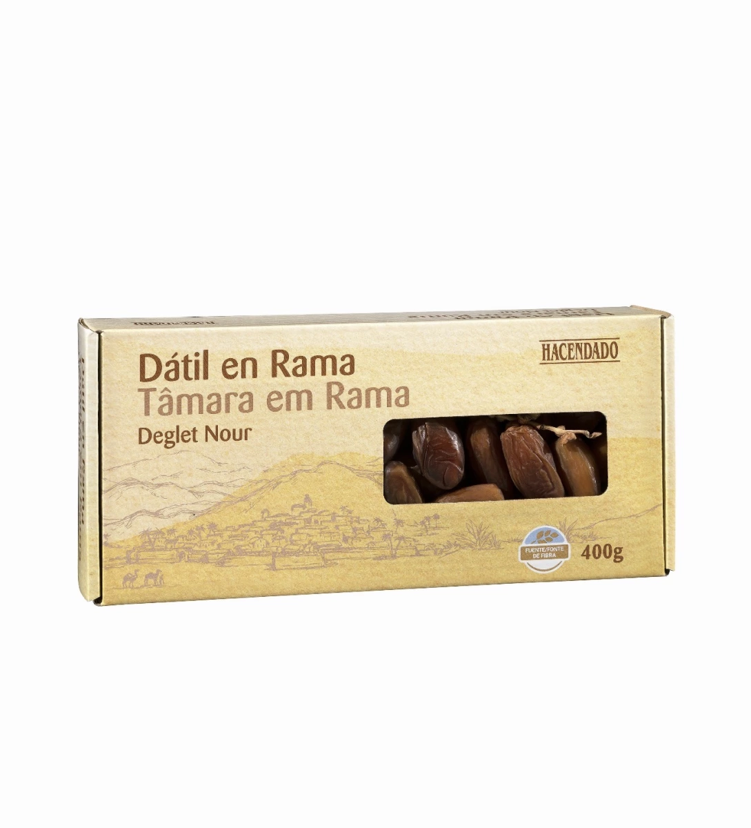 HACENDADO 帶枝乾燥椰棗 (Deglet Nour)
