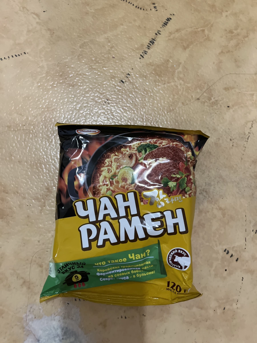 Doshirak Chan Ramen 牛肉風味泡麵