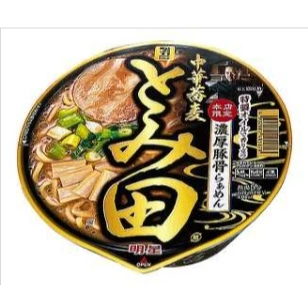 明星食品 中華蕎麥 とみ田 濃厚豚骨泡麵