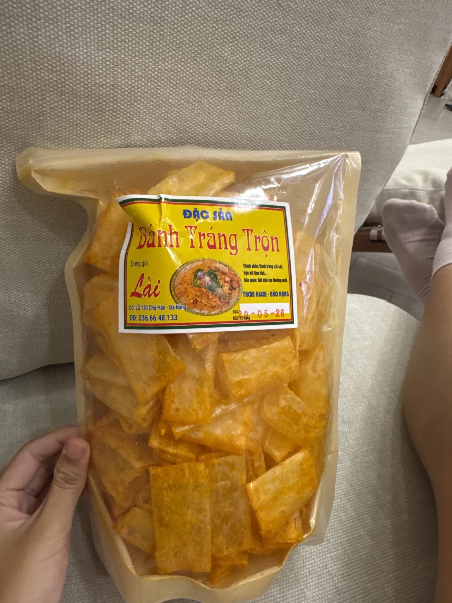 越南調味米紙 (Bánh Tráng Trộn)