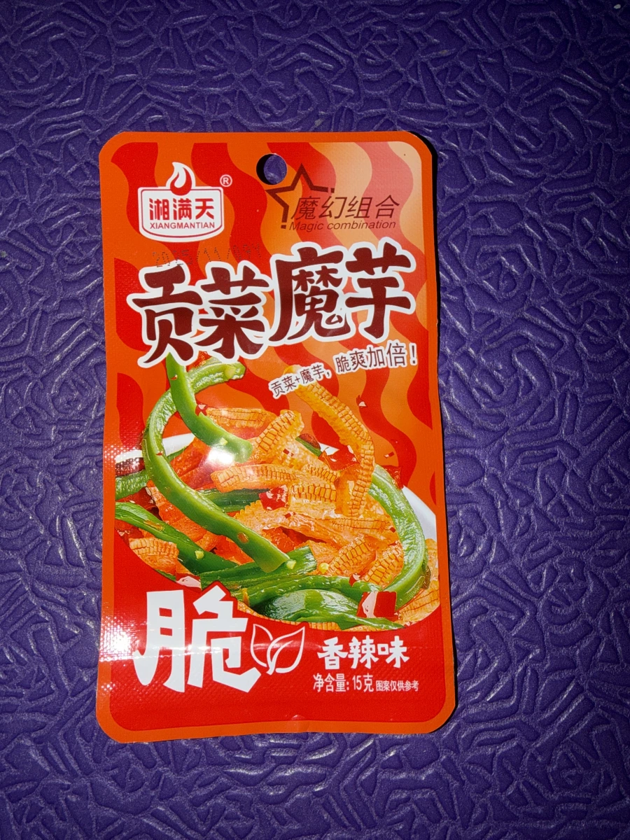 湘滿天貢菜魔芋（香辣味）