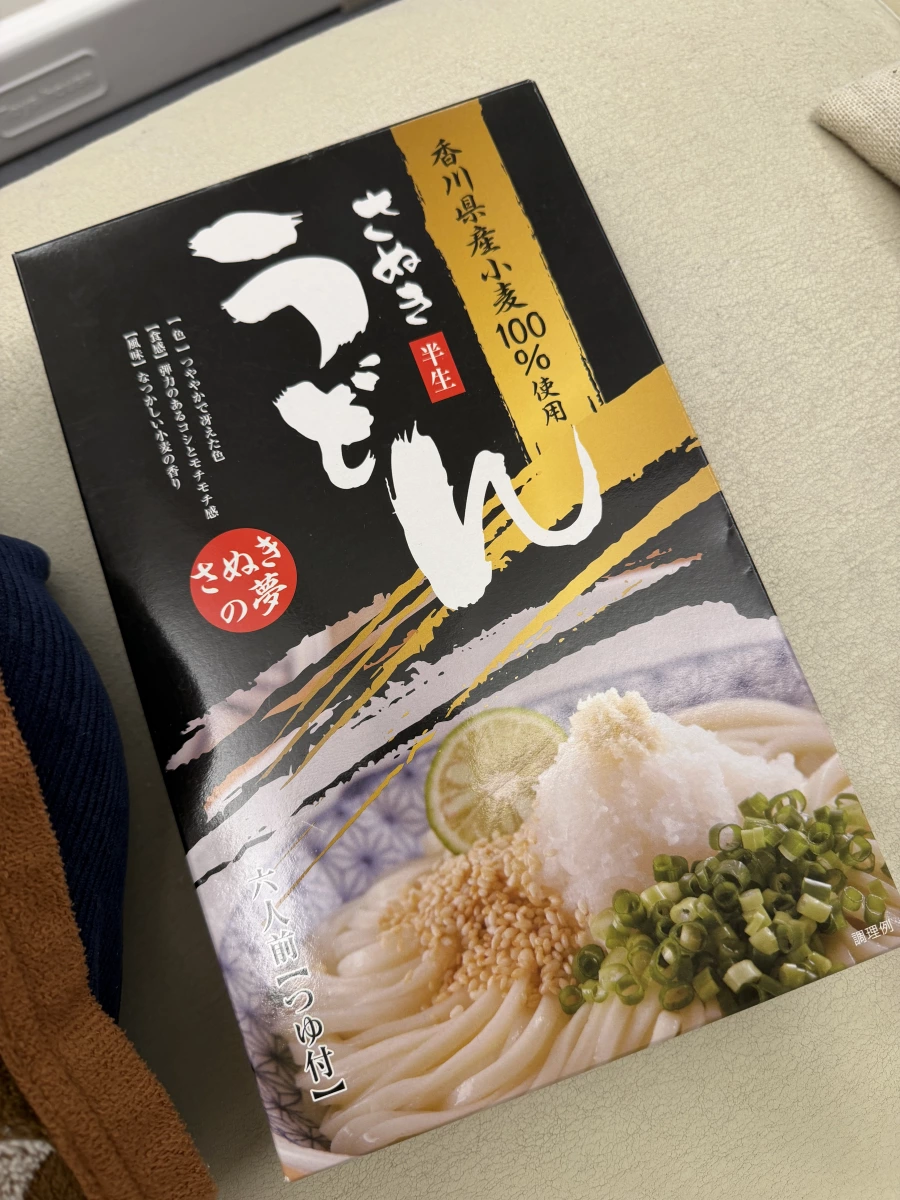 讚岐半生烏龍麵（附醬汁）