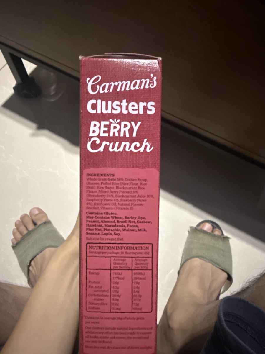 Carman's Clusters Berry Crunch 莓果燕麥脆片
