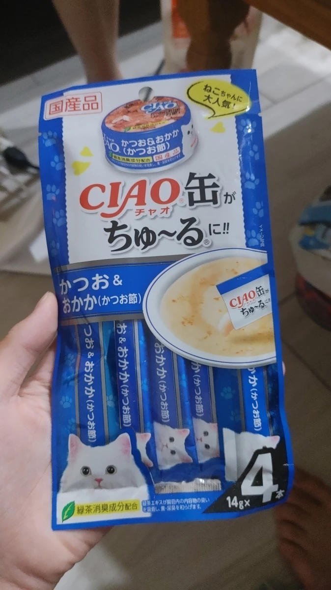 CIAO 貓肉泥 (鰹魚 & 柴魚口味)