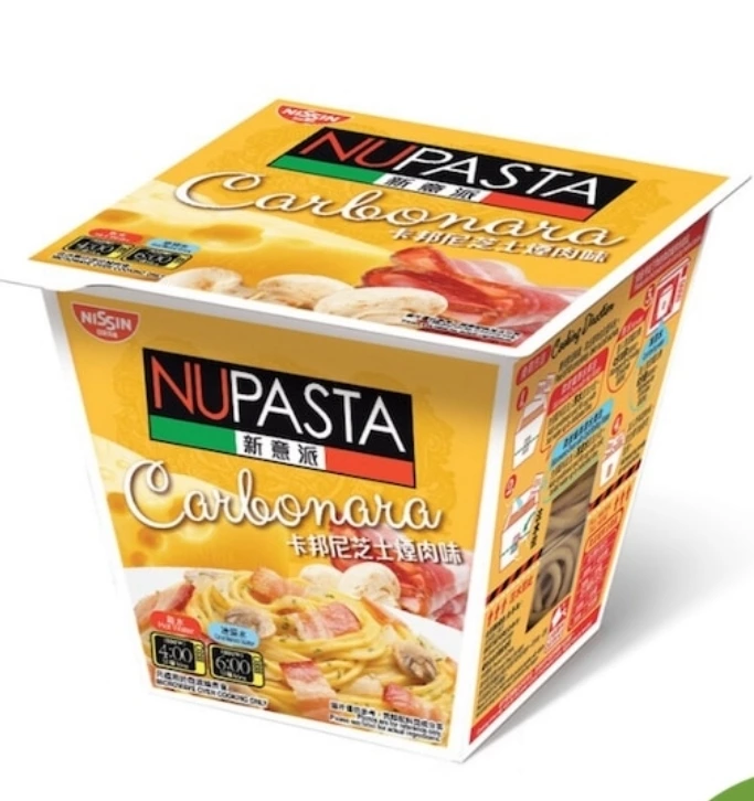 NISSIN 日清新意派卡邦尼芝士煙肉味杯麵