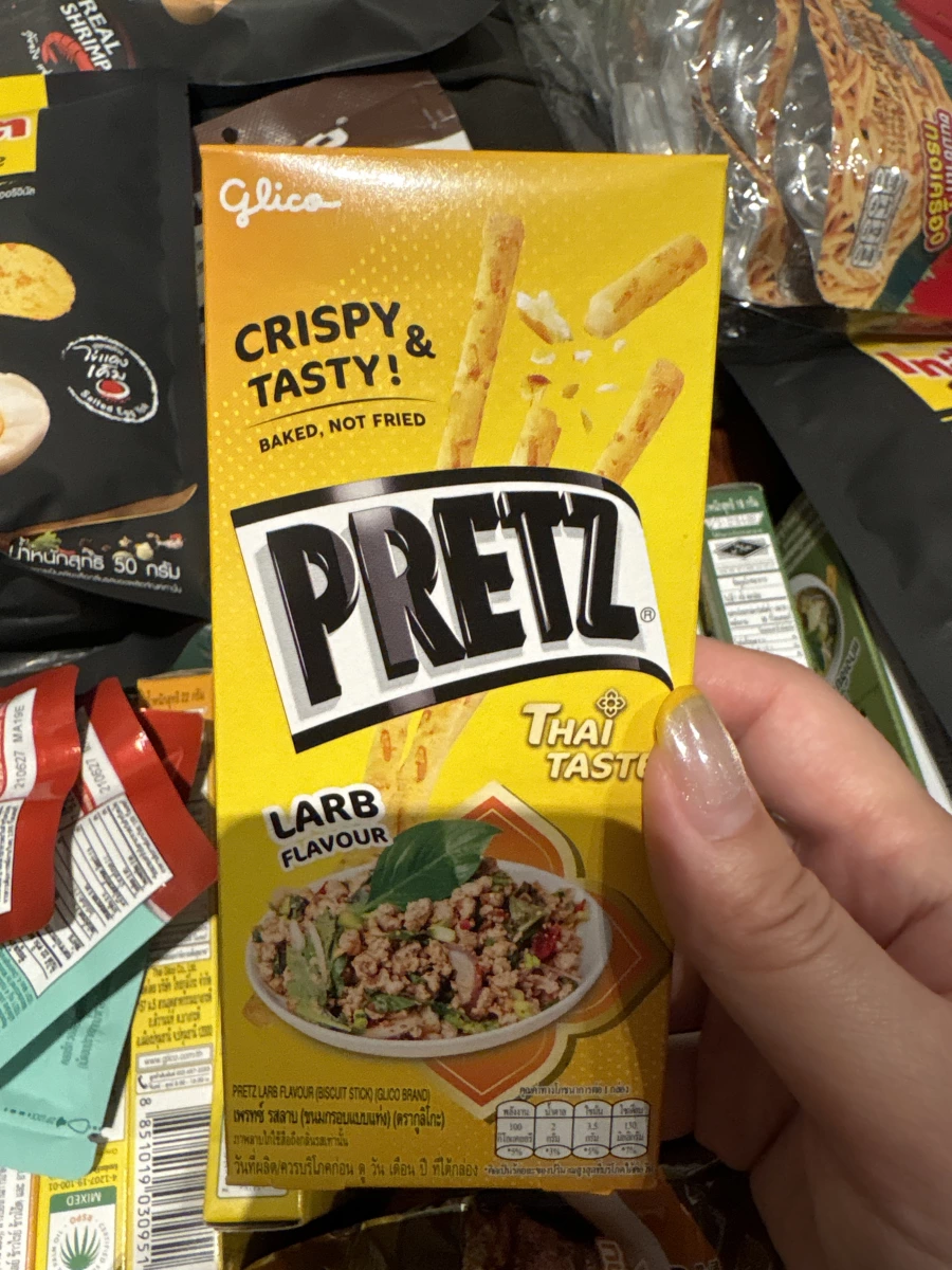 Glico PRETZ 泰式涼拌肉末口味餅乾棒