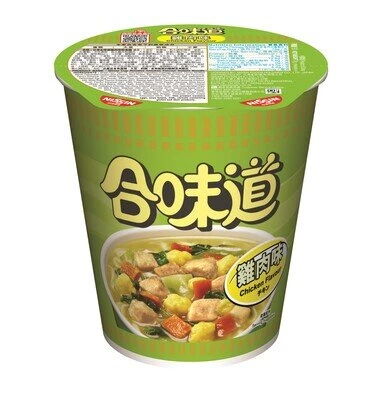 日清合味道雞肉味杯麵