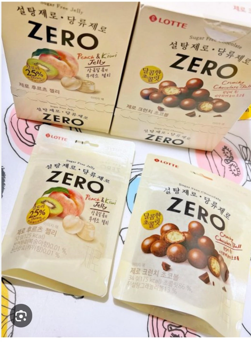 Lotte ZERO 水蜜桃奇異果軟糖